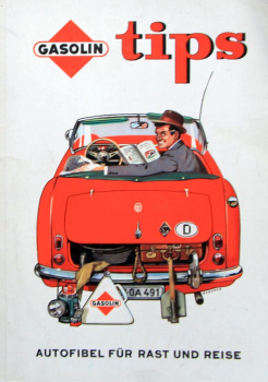 Gasolin Tips "Autofibel fuer Rast und Reise" Gasstation-Handbook 1963 (10441)